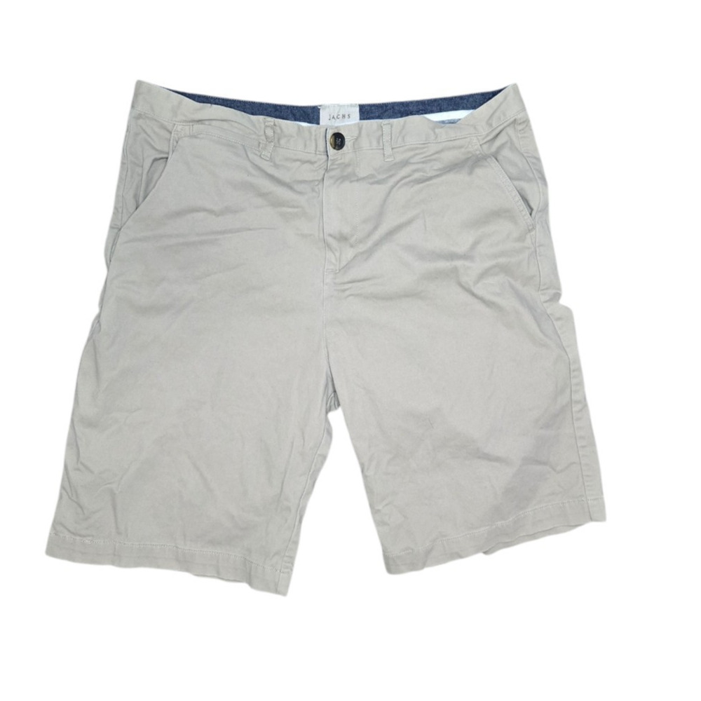 Jachs men's khaki size 36 12" rise 9.5 inseam shorts